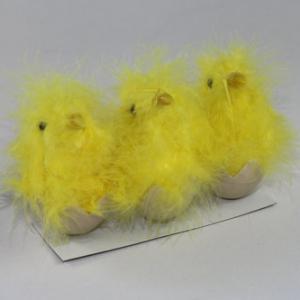 Feather chick in egg 3pc in box ST91108