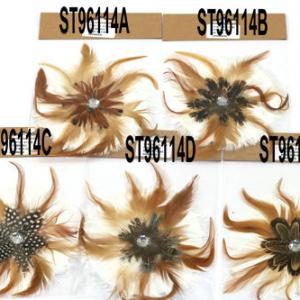 Feather flower decoration ST96114A/B/C/D/E