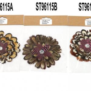 Feather flower decoration ST96115A/B/C