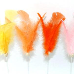 Feather  on stick 12BS167