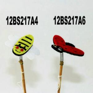 Felt bee / beetle with stick 12BS217A4/6