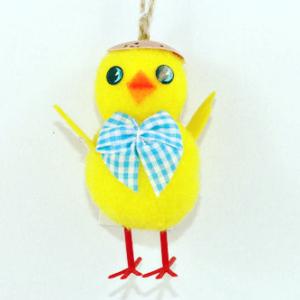 Pom pom hanging easter duck 15BY228A2-1BS