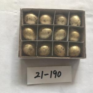 Quail egg colored 12PC 21-187/188/189/190