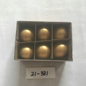 Real chick egg colored 6pc 21-381/382/383