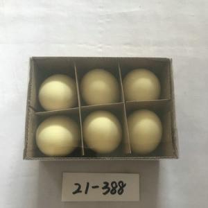 Real chick egg colored 6pc 21-387/388/389/390