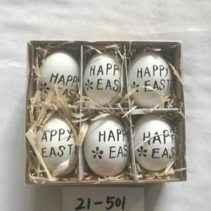 Real chick egg with painting 21-501/502/503