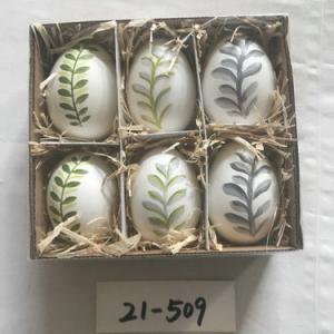 Real chick egg with painting 21-507/508/509/510